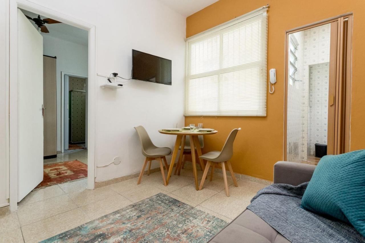 Conforto E Relax, Caminhando Para A Praia De Copacabana, Quarto E Sala, Completo, Com Wi Fi, Cozinha, Ar Condicionado Рио-де-Жанейро Экстерьер фото