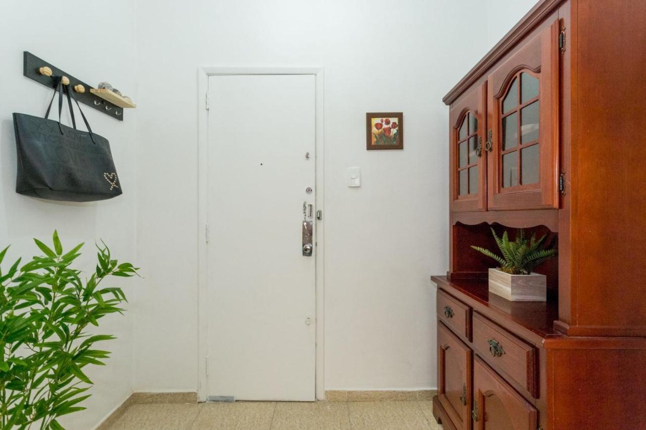 Conforto E Relax, Caminhando Para A Praia De Copacabana, Quarto E Sala, Completo, Com Wi Fi, Cozinha, Ar Condicionado Рио-де-Жанейро Экстерьер фото